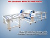 FY wide format roll laminating for paper/glass/wood door laminating with working table Model 1600
