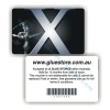 Fashion glossy membership card with barcode
