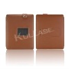 Fashionable leather case for ipad