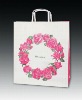 Flower Kraft Paper Gift Bag SD-ZD918