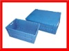 Foldable plastic container