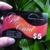 Full color plastic gift cards