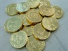Gold coin aluminium foil