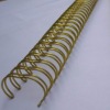 Gold wire-o for book binding