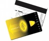 Golden PVC Magnetic Card