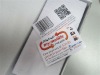 Guest PVC card with barcode
