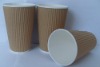 Kraft paper ripple cups