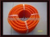 Orange PE rope