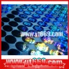 Oval hologram /Round holographic /Customized instant hologram film/ 4D holographic label sticker/ 2011 3d laser hologram foil
