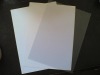 PET transparent inkjet printing sheet for card making