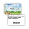 PVC barcode visiting card