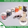 Paper double wall cup