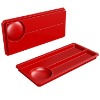 Pencil Red Plastic Trays