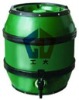 Plastic beer keg with round type for 5l