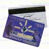 Plastic loco magnetic stripe gift cash card