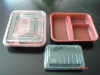 Plastic sushi container,packaging material