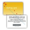 Plastic visiting card printing service