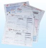 Printed 5-parts waybill / consignment note-SL393