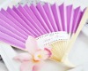 Purple Wedding Paper Fan For Souvenir (ql-3204)