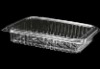 Rectangular PET Plastic Transparent Fruit Tray - ART603 750ml