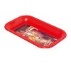Red packaging tray