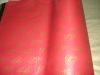 Roll Red printing wrapping tissue paper(OEM)