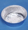 Round aluminum foil pie pan