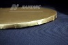 Rounded cake boards, gold cake boards
