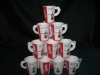 Saudi Arabia Royal 21018 Disposable Handle Paper Cups for Hot Drink