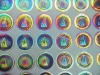 Security holographic  stickers