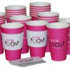 Single Wall Hot Paper Cups 16oz