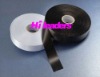 Slitted edge polyester satin label tape