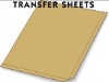 Solid board transfer sheet