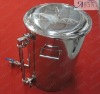 Stainless steel brew pot