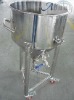 Stainless steel home brewery fermenter