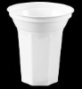 Syrian Arab Republic White Plastic Cup - W026N 250ml