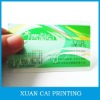 Transparent PVC VIP Card