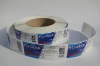 UV coating custom self adhesive labels printing
