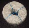 WHITE PE TWISTED ROPE