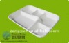 ZX3-T-Y031   5 grid  sugarcane tableware
