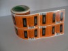 adhesive label, free design revise, OEM available, CMYK color