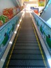 Advertising escalator handrail film