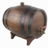 antique color 3L wine barrel
