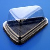 benched transparent plastic delicate mini cake box
