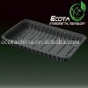 Biodegradable chocolate tray, made of plant starch, meet ASTM D6400 & EN13432 standard
