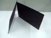 black cardboard paper
