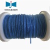 blue polyester braid rope