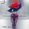 colorable  glass perfume bottle