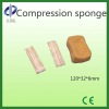 compressed sponge for offset printing machines