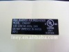 custom electrical appliance sticker